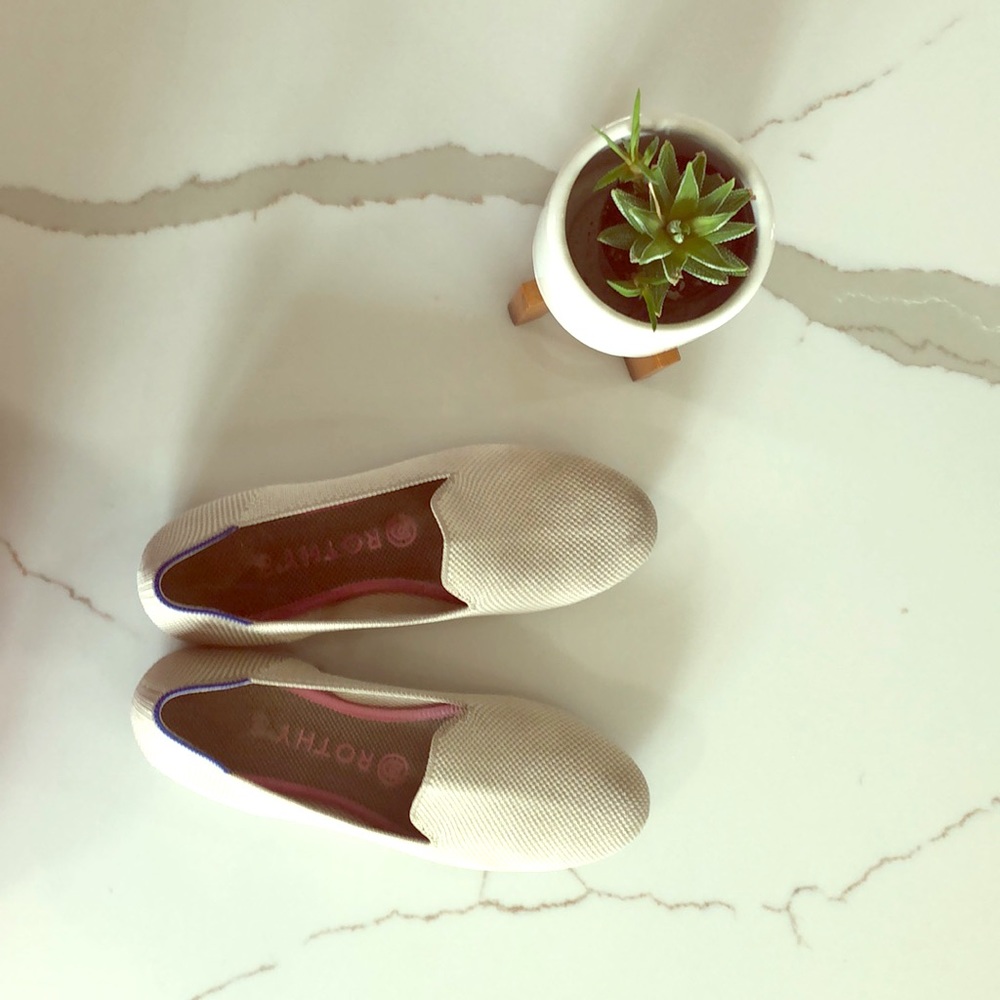 Rothy’s Linen Double Stitch Loafer